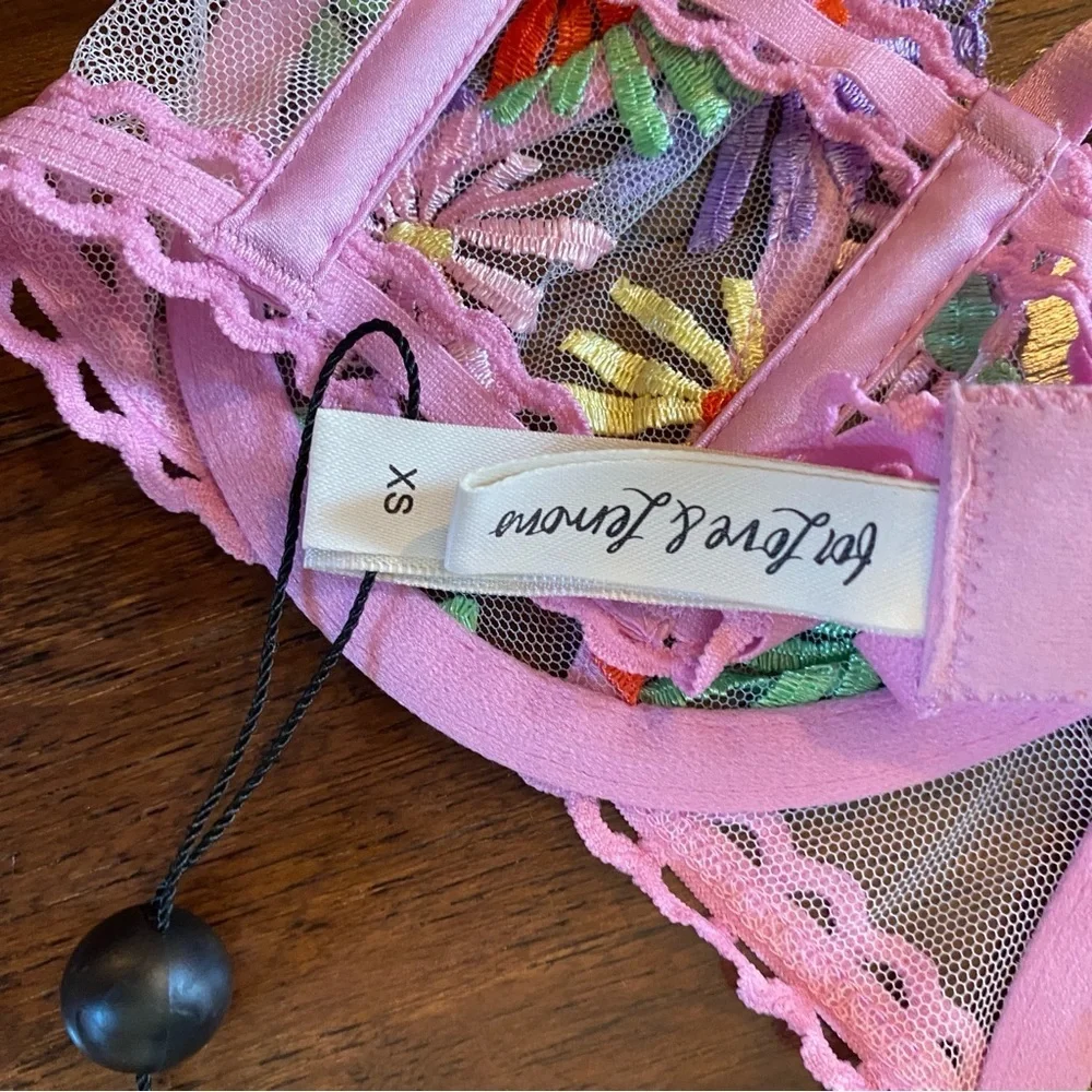 NWT XS For Love & Lemons Gia Underwire Bra - Picture 9 of 9